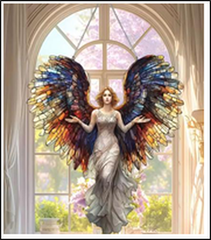 Acrylic Suncatcher - Angel