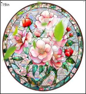 Acrylic Suncatcher - Assorted Flowers