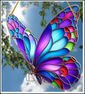 Acrylic Suncatcher - Butterfly