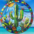 Acrylic Suncatcher - Cactus