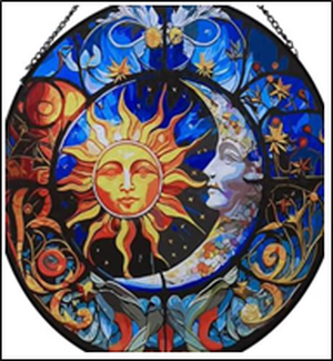Acrylic Suncatcher - Celestial