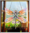 Acrylic Suncatcher - Dragonfly