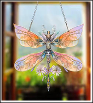 Acrylic Suncatcher - Dragonfly